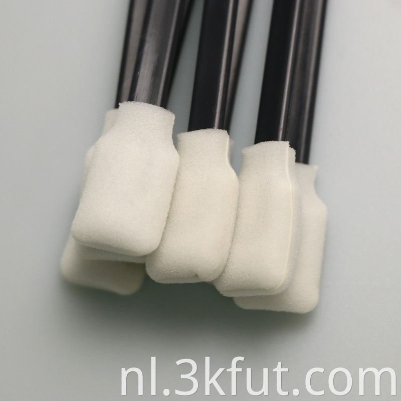 Foam Swab with Black Handle